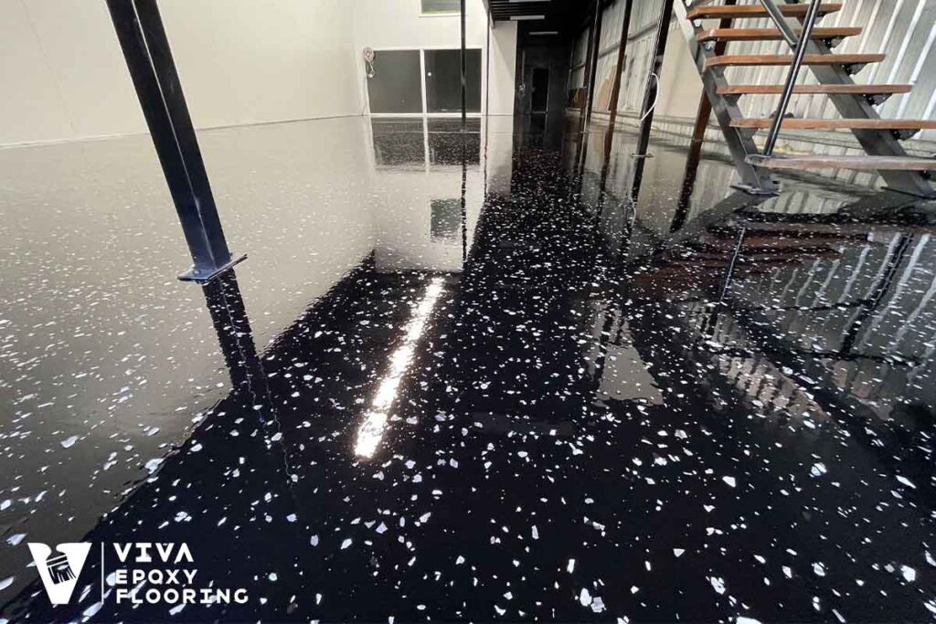 epoxy flake flooring