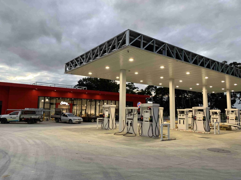 Sealer Coating of Petrol Station