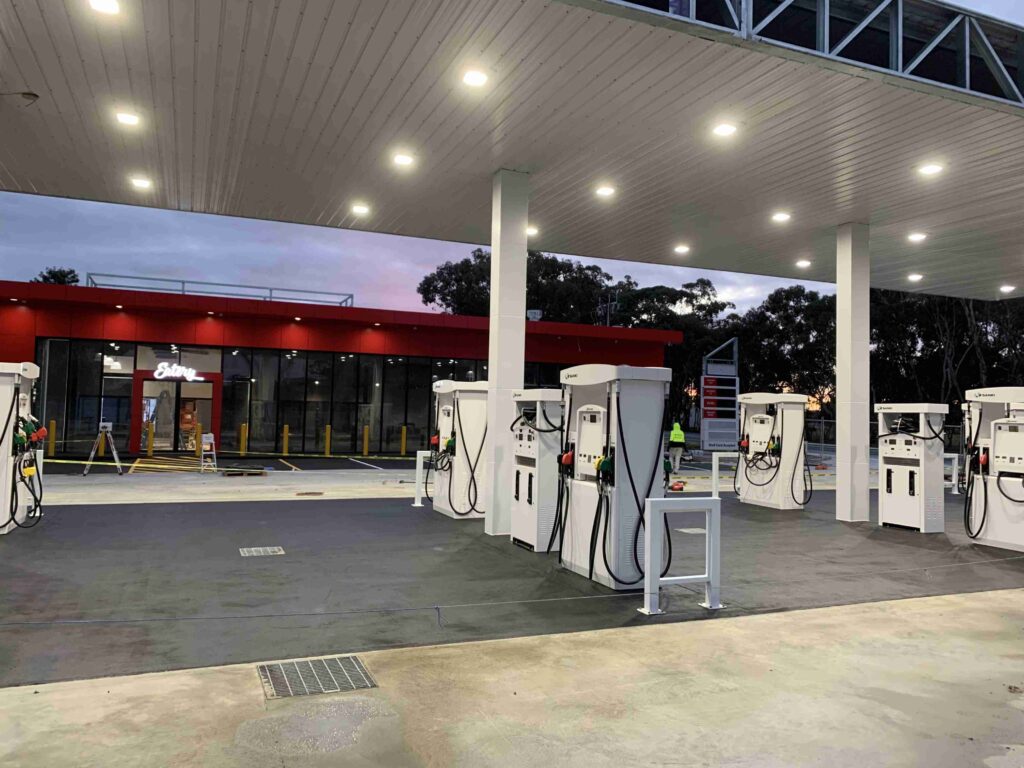 Sealer Coating of Petrol Station