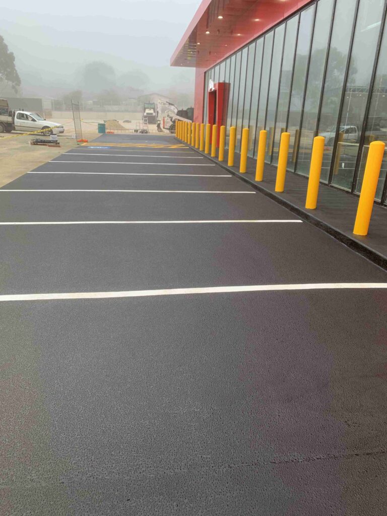 Sealer Coating of Petrol Station