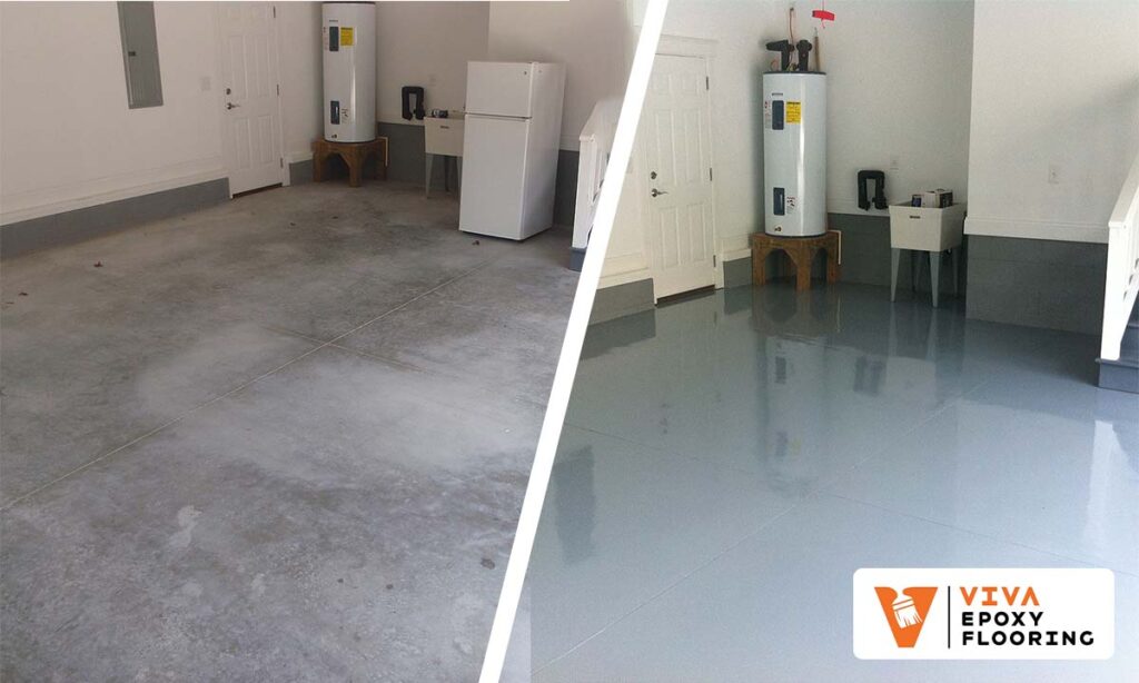 epoxy coating garage floor