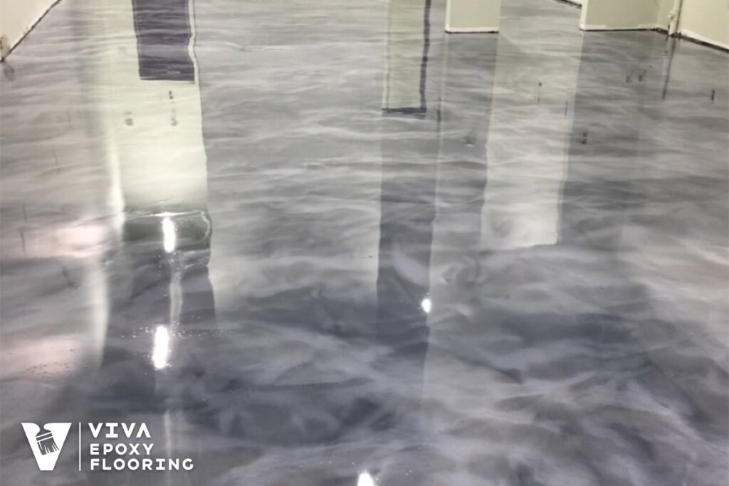 metallic epoxy floor coating